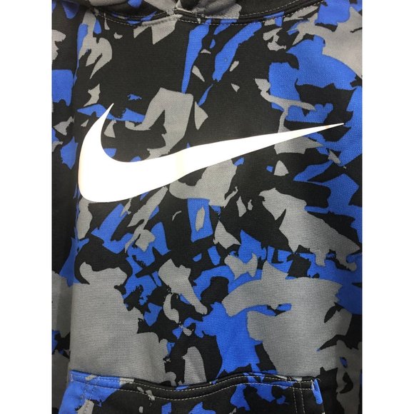 Nike Boys Camo Hooded Sweatshirt size medium - Picture 4 of 6